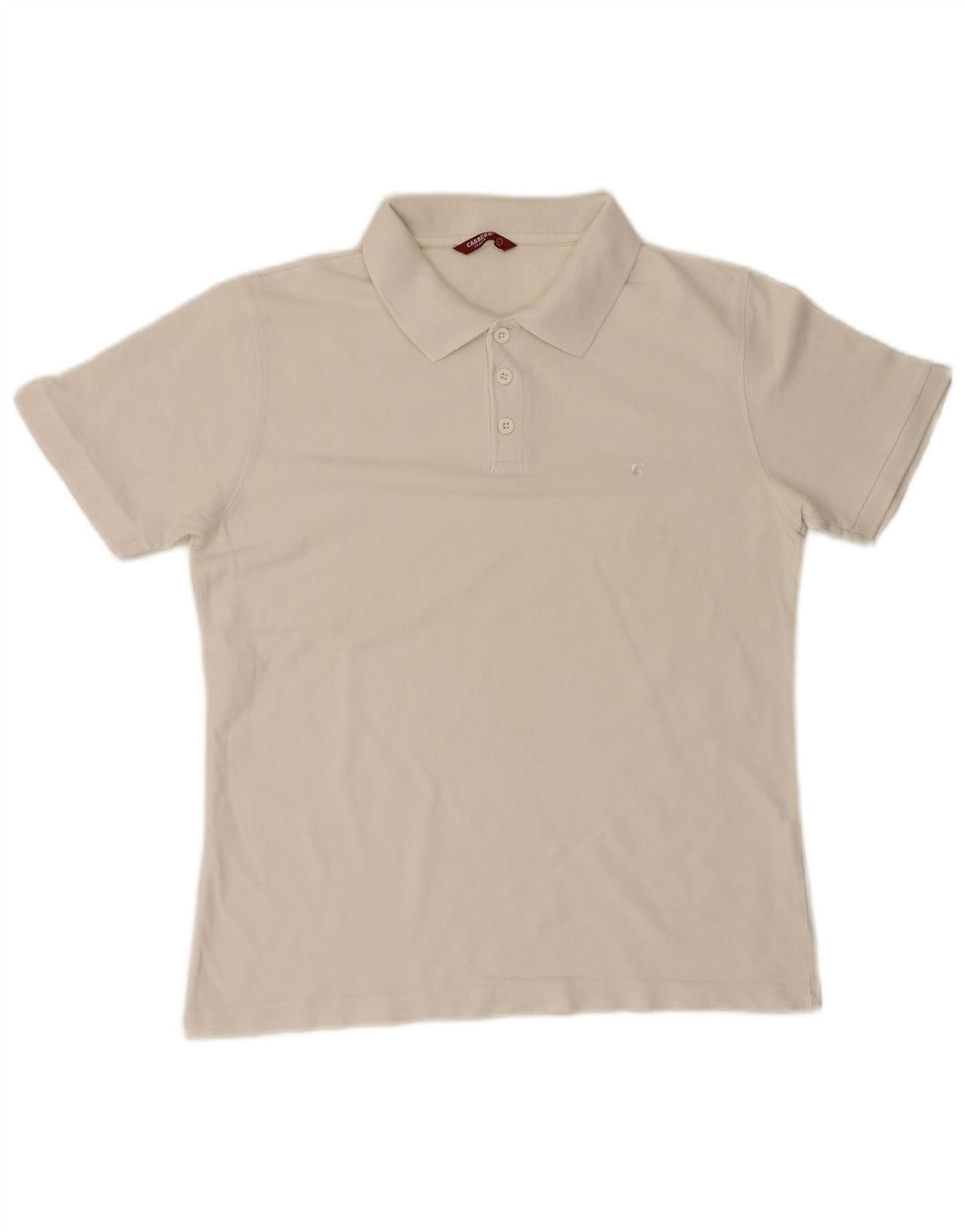 Cămașă polo Carrera pentru bărbați, mare, alb, bumbac