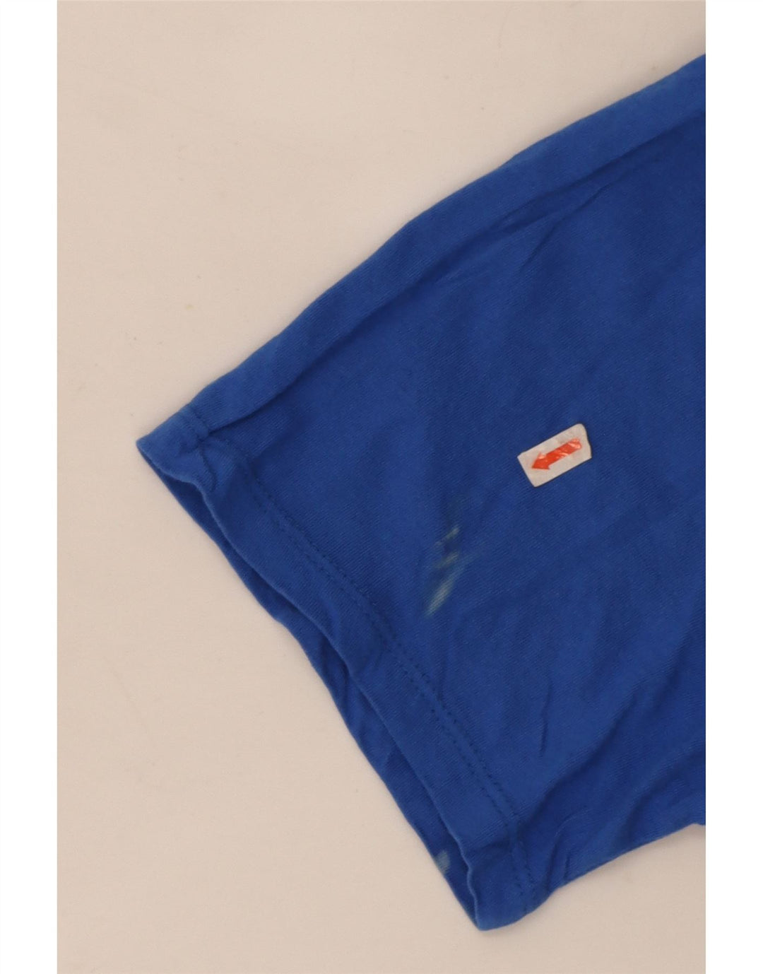 Tricou cu croi atletic Nike pentru bărbați Top mare din bumbac albastru