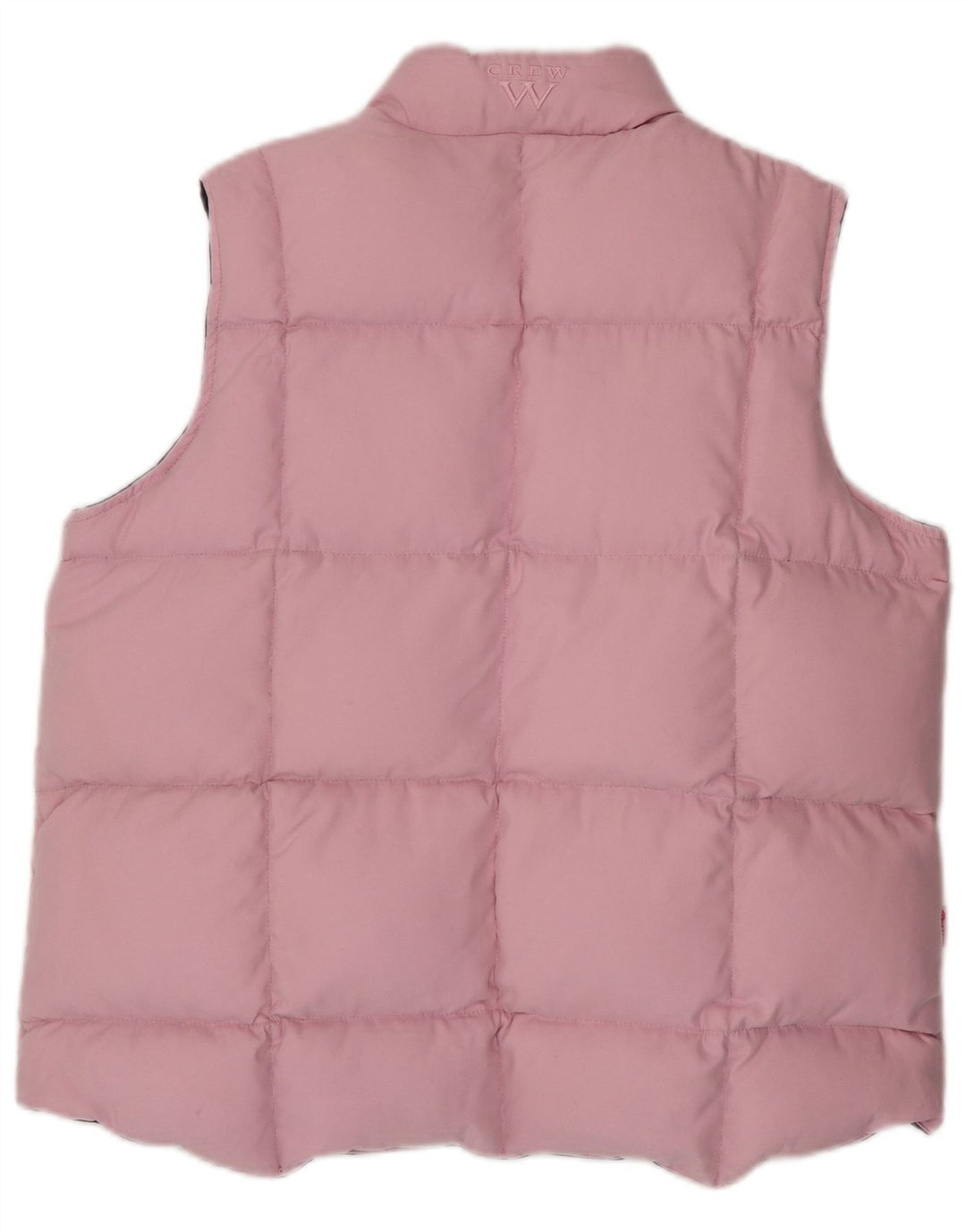 CREW CLOTHING Gilet căptușit reversibil pentru femei UK 16, mare, roz, poliester