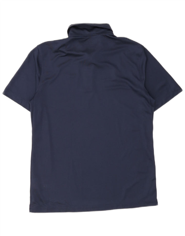 Tricou polo Nike pentru bărbați Dri Fit Poliester mediu bleumarin