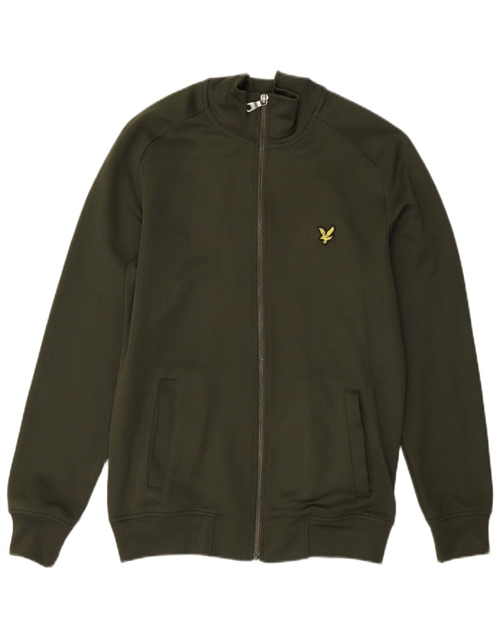 Jachetă de trening pentru femei LYLE & SCOTT UK 6 XS Kaki Poliester