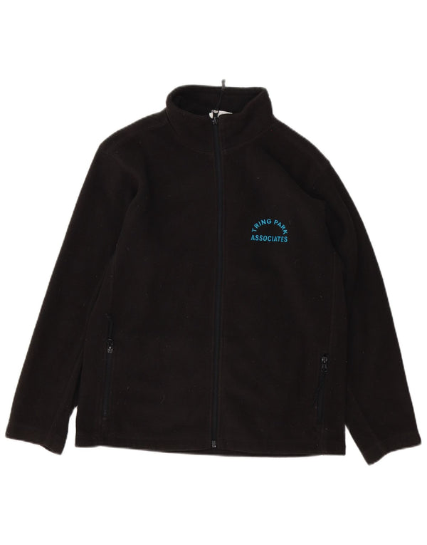 Jachetă fleece Russell Athletic pentru băieți 11-12 ani 2XL poliester negru