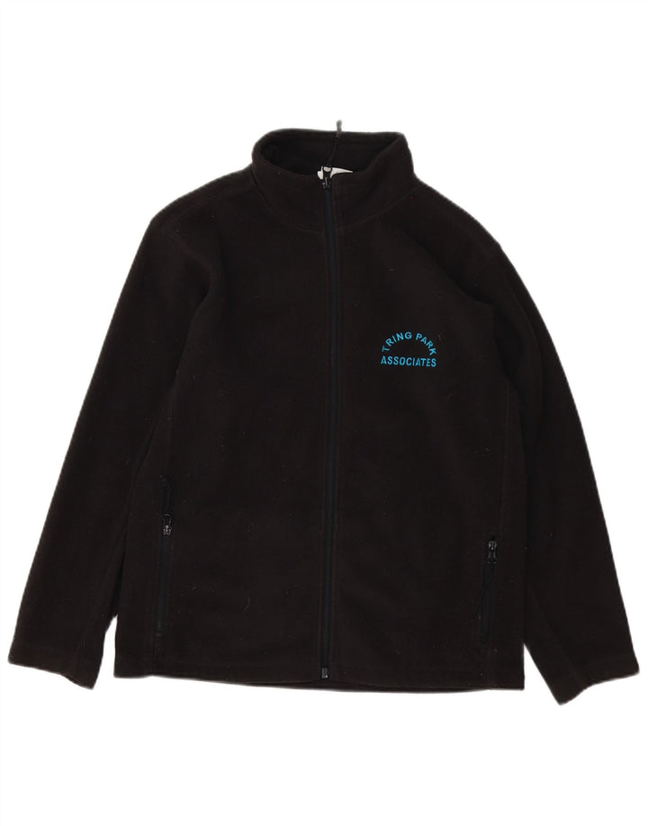 Jachetă fleece Russell Athletic pentru băieți 11-12 ani 2XL poliester negru