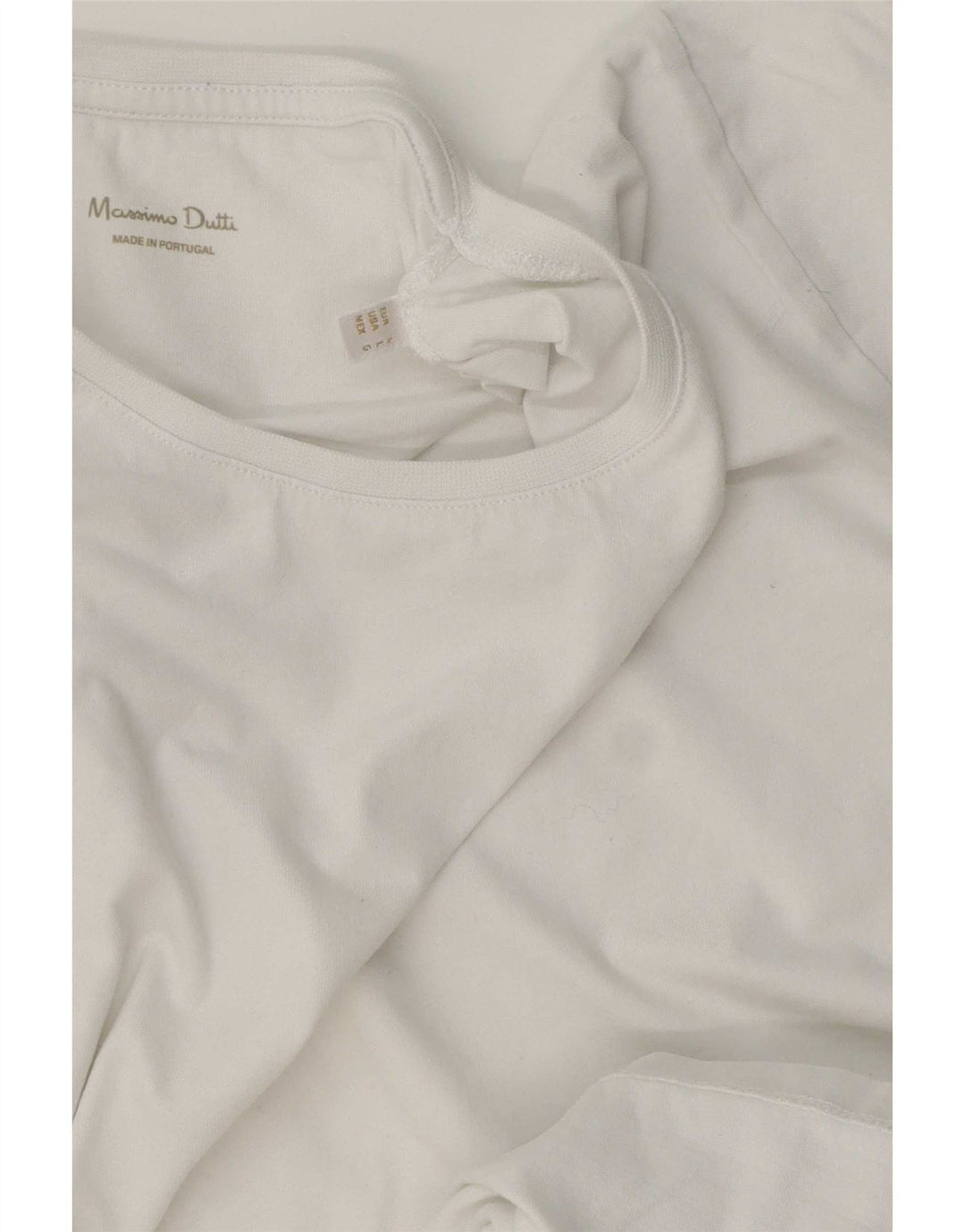 Massimo Dutti Tricou Femei Top Large White