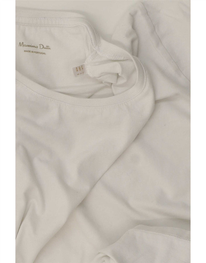 Massimo Dutti Tricou Femei Top Large White