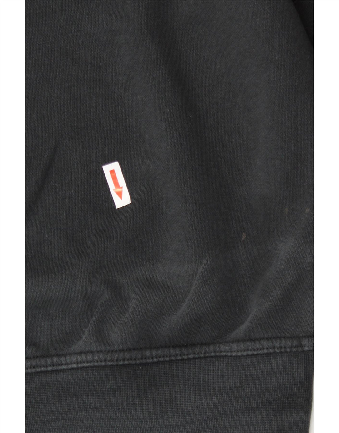 Pulover Nike cu capota cu grafic pentru femei UK 14, bumbac mediu negru