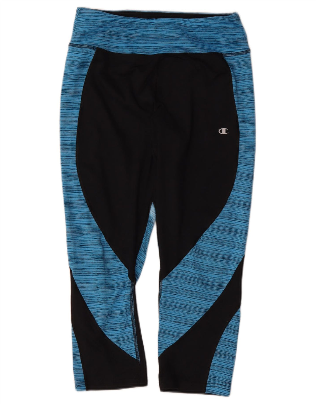 Leggings Capri Champion pentru femei UK 14 Medium Black Colorblock Poliester