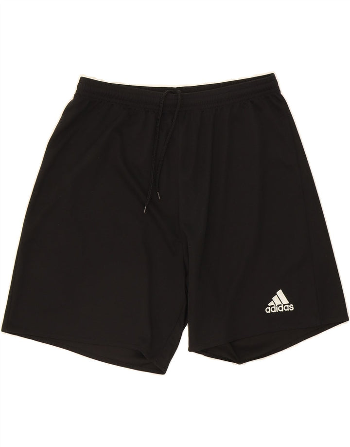ADIDAS Mens Climalite Sport Shorts Medium Black Polyester Vintage Adidas and Second-Hand Adidas from Messina Hembry 