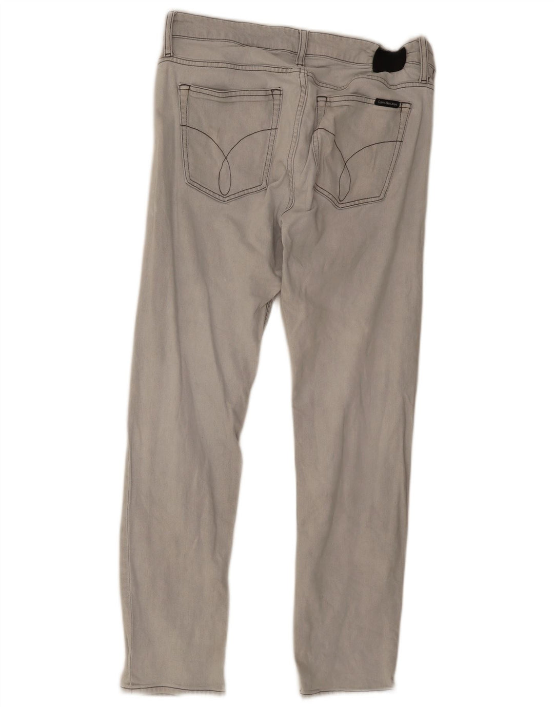 Blugi slim pentru bărbați Calvin Klein W36 L32 bumbac gri