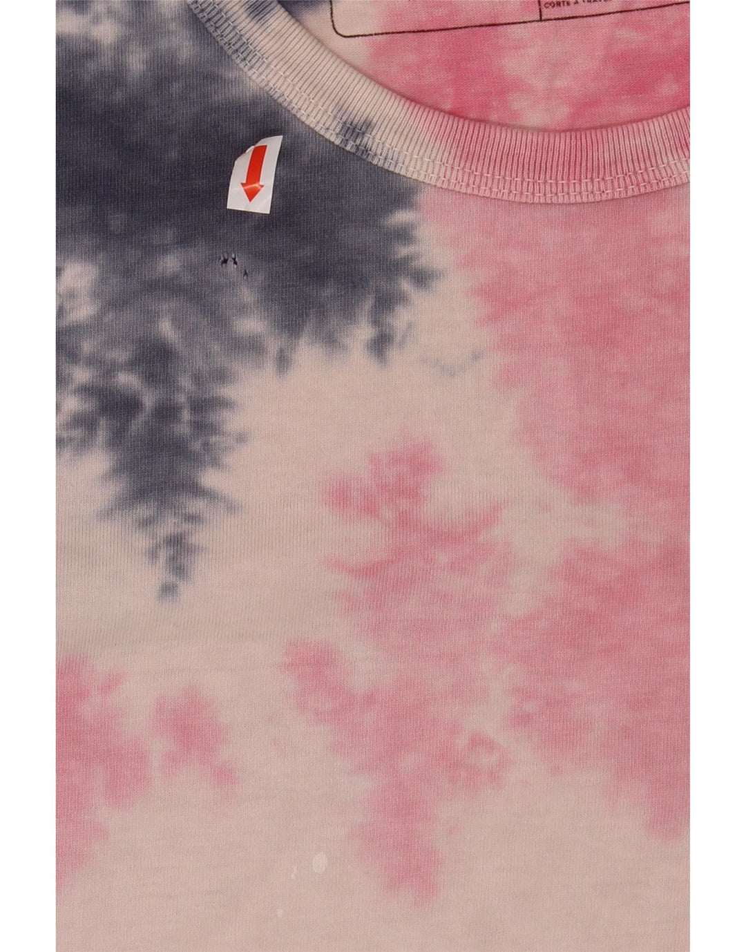 Tricou Bărbați VANS Top XL Roz Bumbac Tie Dye