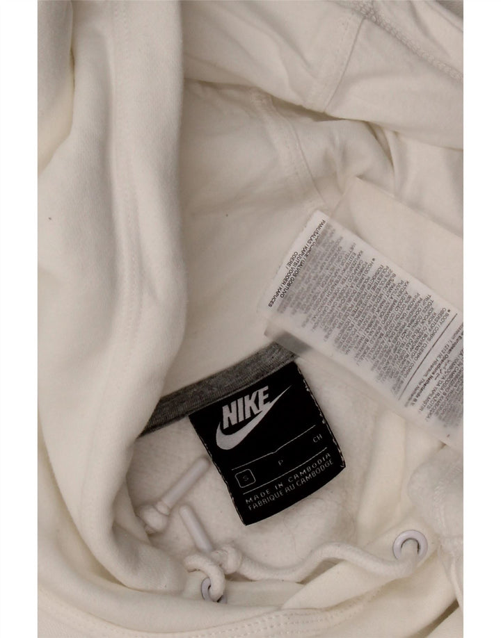 Pulover Nike pentru bărbați, mic, alb, din bumbac