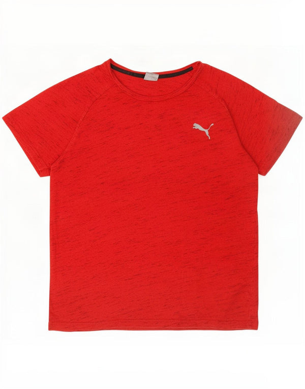 Tricou pentru bărbați Puma Top XL Bumbac roșu cu pete