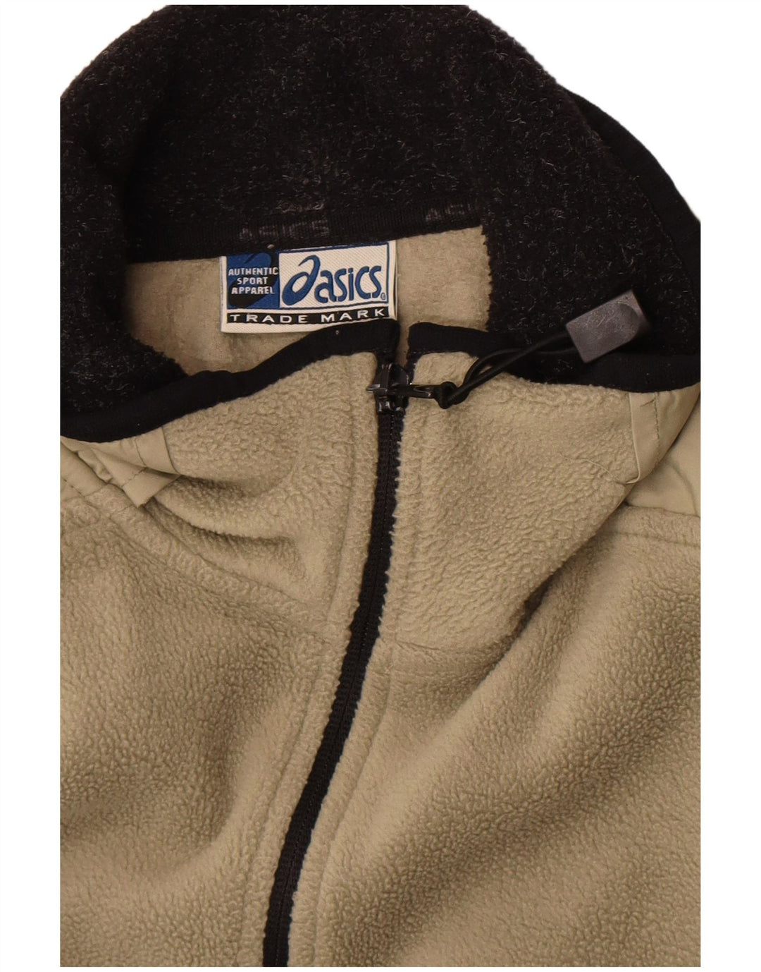 Jachetă fleece pentru bărbați Asics UK 44 2XL Kaki Colorblock