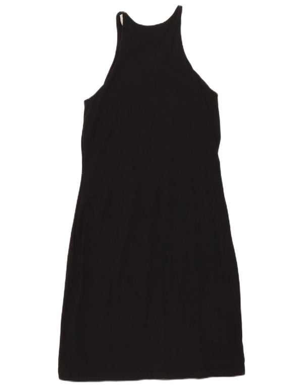 Rochie bodycon fără mâneci pentru femei Zara UK 8 mic bumbac negru