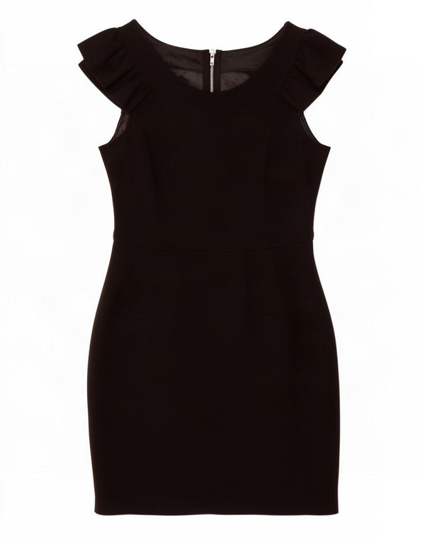 Rochie teacă fără mâneci pentru femei Warehouse UK 12 Poliester mediu negru