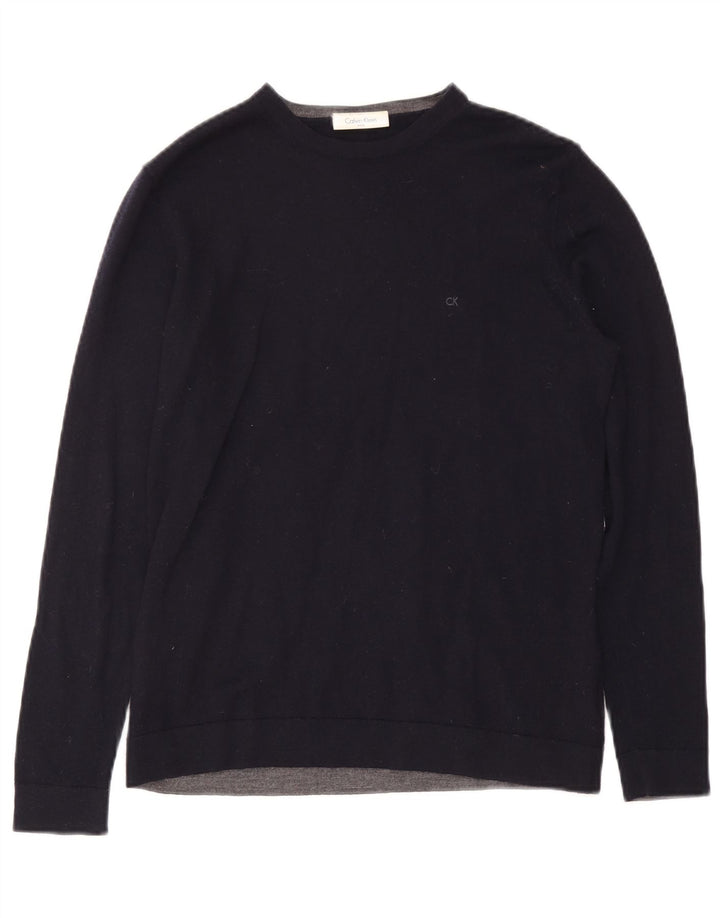 Calvin Klein Bărbați Mici Lână Bleumarin