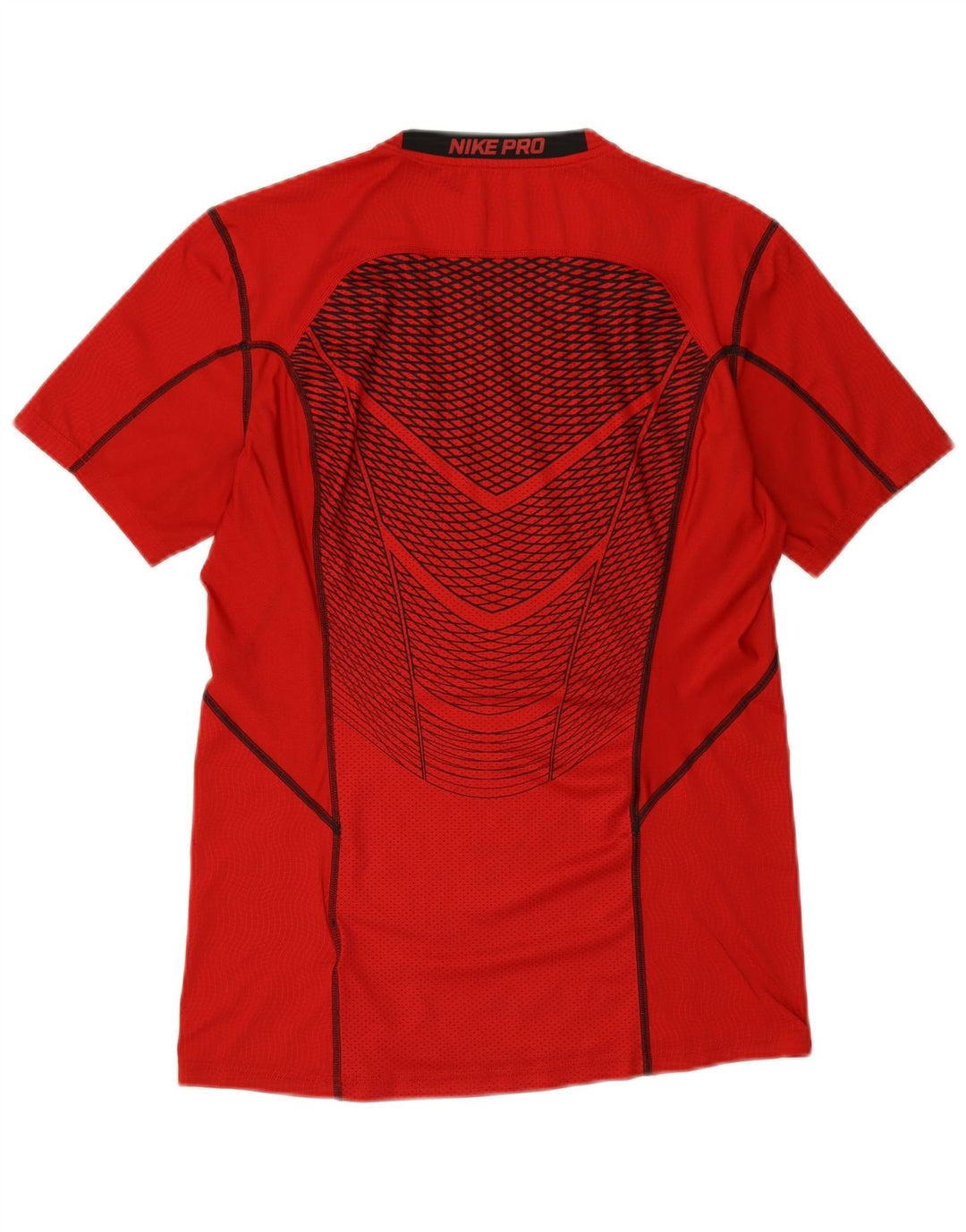 Tricou grafic pentru bărbați NIKE Dri Fit Top Poliester roșu mediu