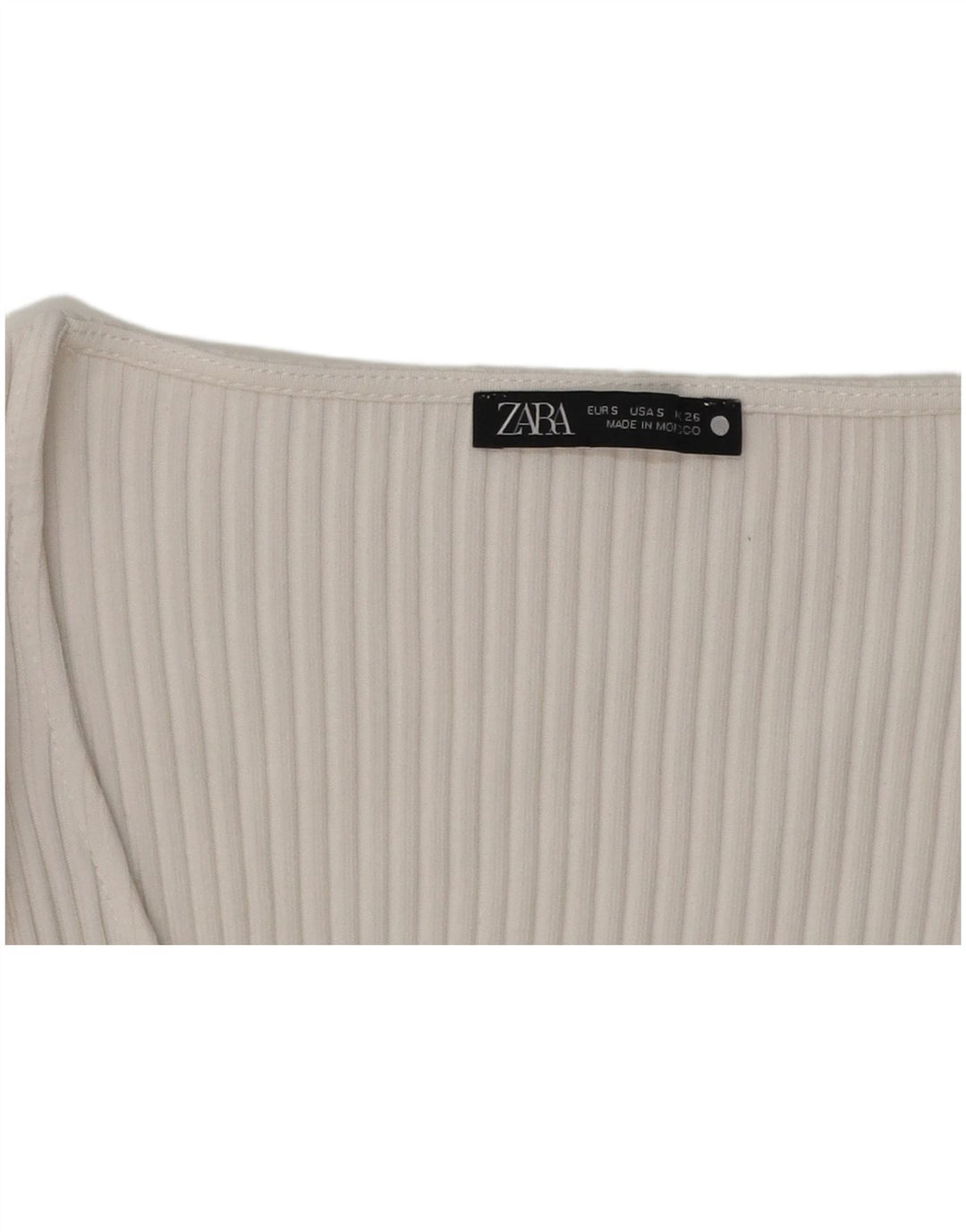Body cu mânecă lungă pentru femei ZARA UK 8 Small White