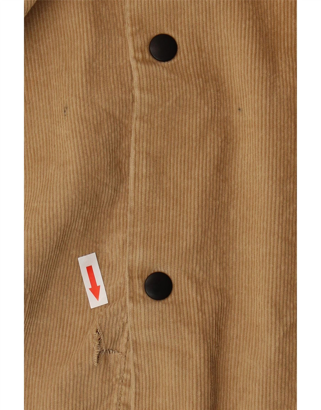 Cămașă Jack & Jones pentru bărbați din velur, bumbac mediu bej