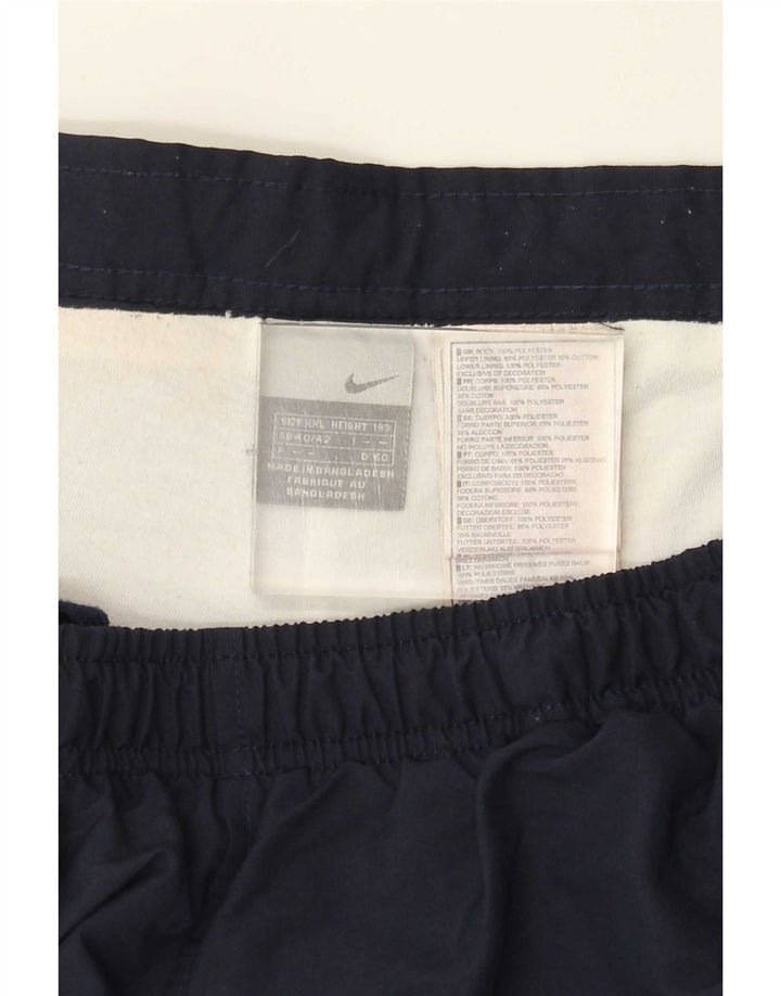 Pantaloni de trening pentru bărbați Nike Pantaloni de jogging 2XL, poliester bleumarin