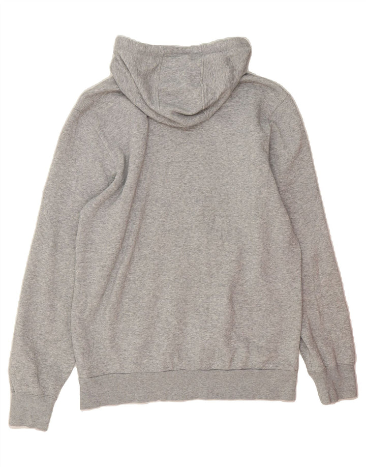 ADIDAS Mens Graphic Hoodie Jumper Medium Grey Cotton Vintage Adidas and Second-Hand Adidas from Messina Hembry 