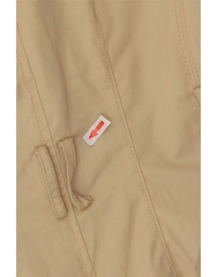 Trench pentru femei Lands End UK 10 Bumbac Bej mic