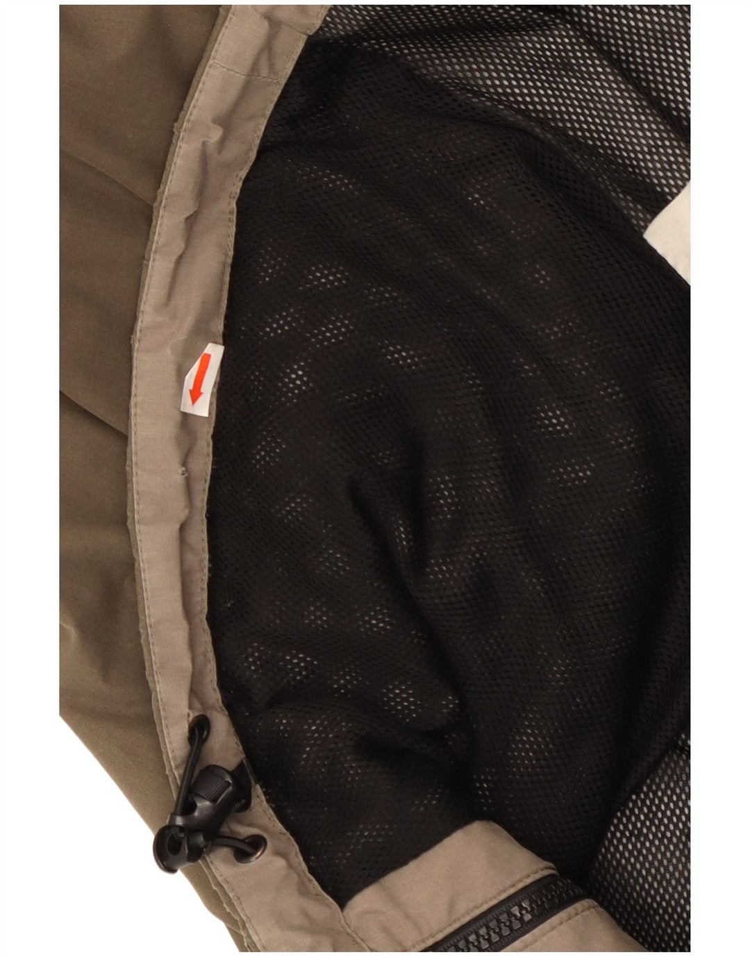 Jack Wolfskin jachetă de vânt cu glugă pentru bărbați UK 36/38 Bej mediu
