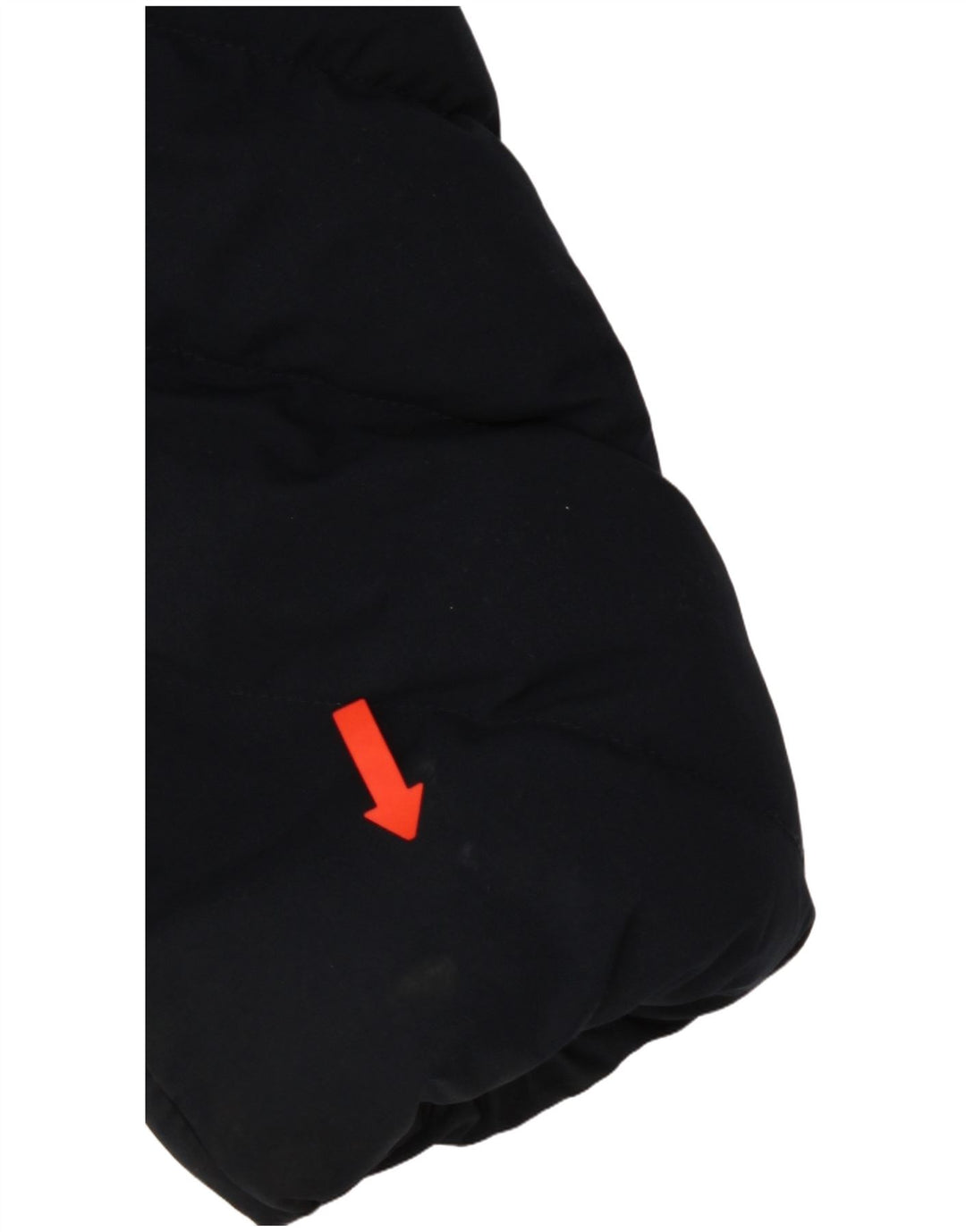 Palton căptușit cu glugă Superdry pentru femei UK 10 mic, albastru bleumarin, poliester