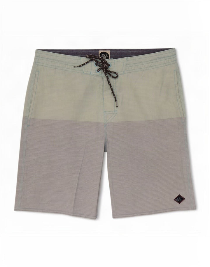 Pantaloni scurți de înot Rip Curl pentru bărbați, albastru mediu, color block