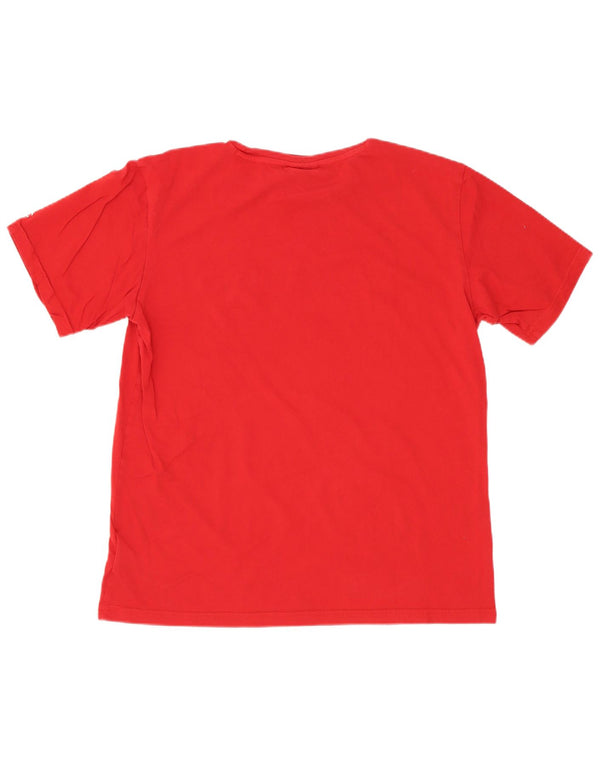 Tricou Băieți Champion Top 15-16 Ani 2XL Bumbac Roșu