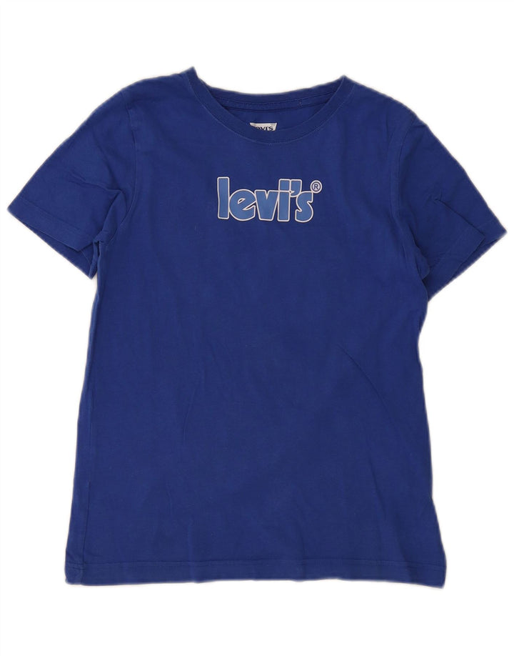 Tricou grafic pentru băieți Levi's Top 11-12 ani Bumbac albastru