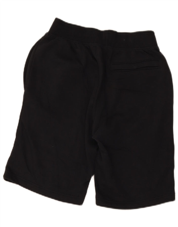 Pantaloni scurți sport Under Armour pentru bărbați, bumbac negru mic