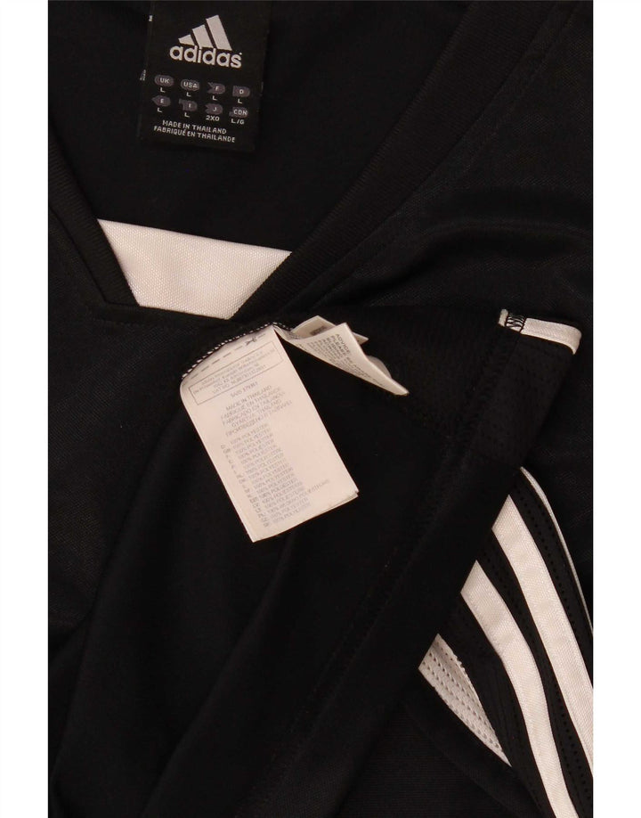 Vest Top Climacool pentru bărbați Adidas, mare, negru, poliester color bloc