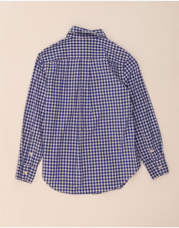 Cămașă Ralph Lauren Băieți 7-8 Ani Mic Albastru Gingham Bumbac