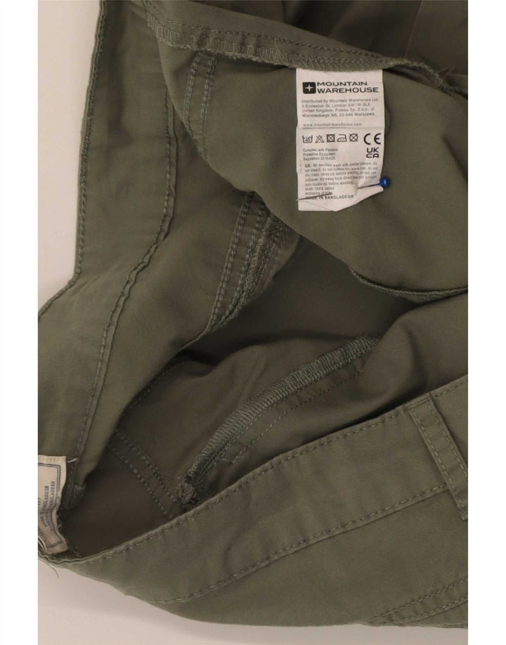 Pantaloni scurti cargo pentru femei Mountain Warehouse W38 XL bumbac kaki