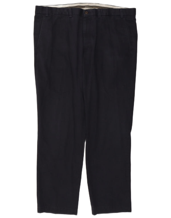 Pantaloni chino drepți pentru bărbați Eddie Bauer L42 L32 Bumbac bleumarin