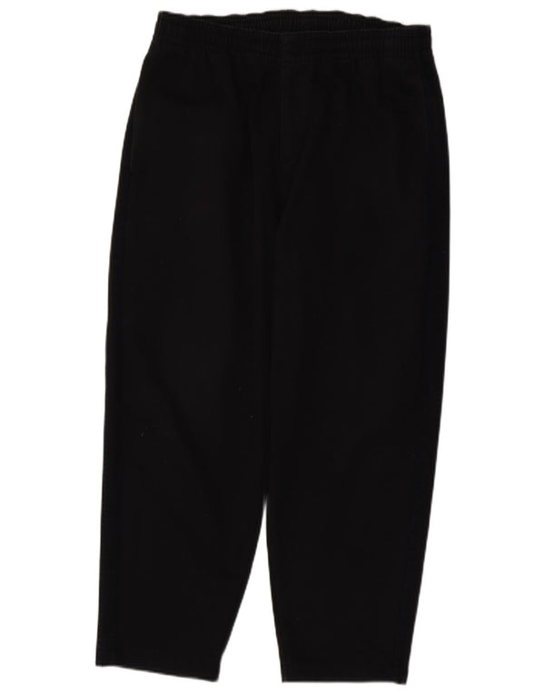 Pantaloni casual conici pentru bărbați Adidas Mediu W32 L26 Poliester negru