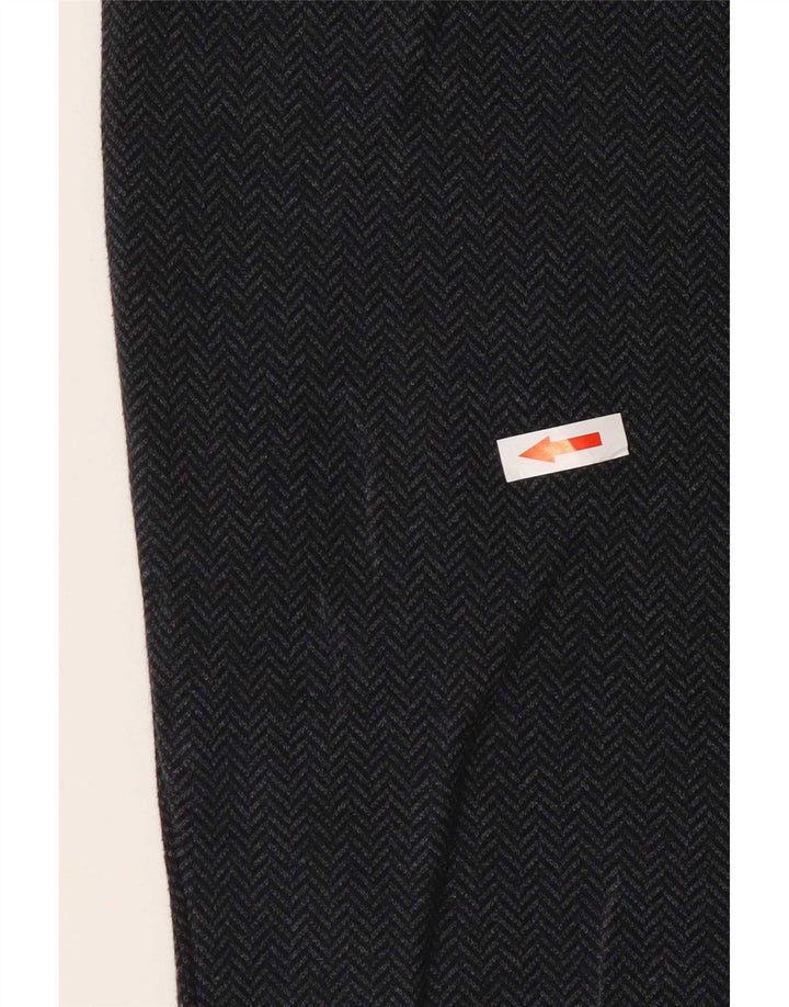 Pantaloni autograf pentru femei Marks & Spencer Medium W28 L28 Gri Herringbone