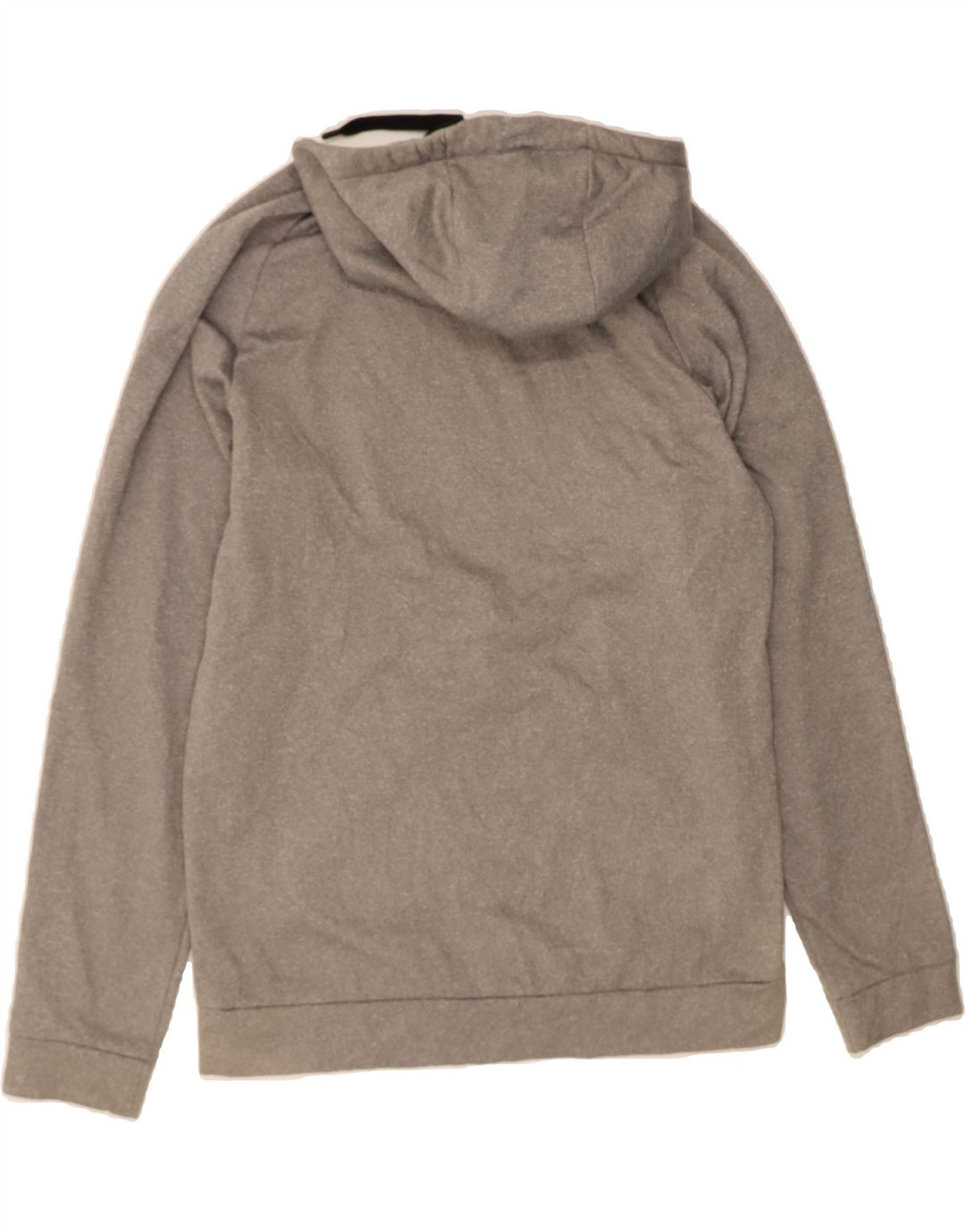 NIKE Mens Dri Fit Graphic Hoodie Jumper Medium Grey Polyester Vintage Nike and Second-Hand Nike from Messina Hembry 