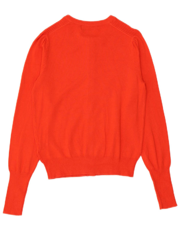 Pulover pentru femei Marks & Spencer Crop Cardigan UK 8 Mic Portocaliu Viscoza
