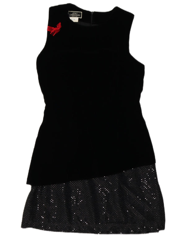 Rochie teacă fără mâneci pentru femei Atos Lombardini IT 42 Medium Black Viscose