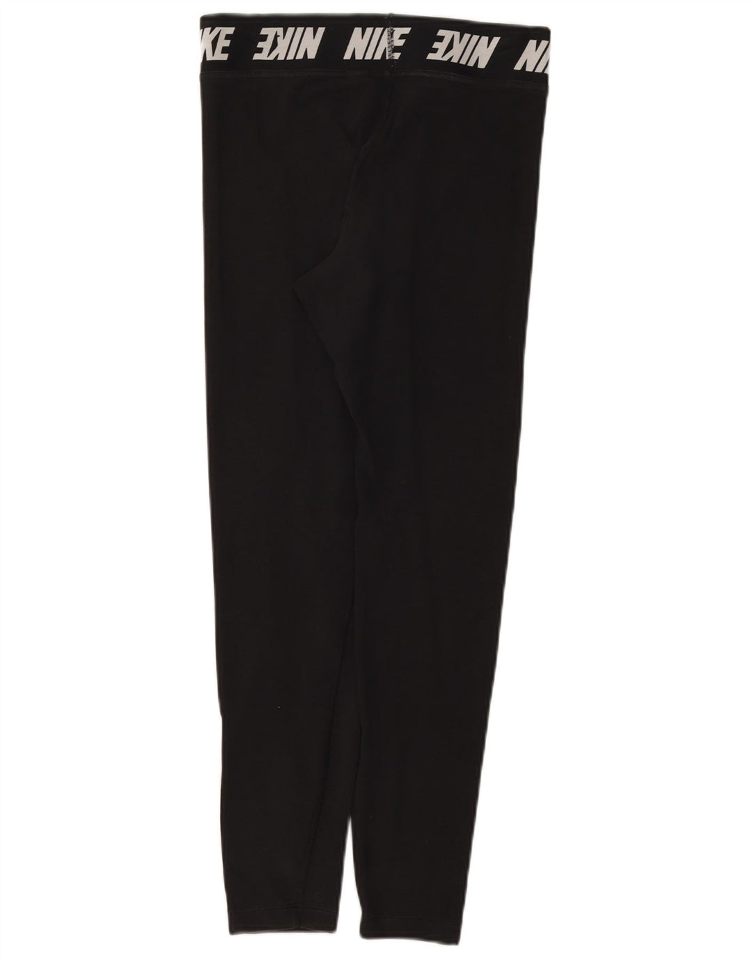 Leggings grafic Nike pentru femei UK 12, bumbac mediu negru