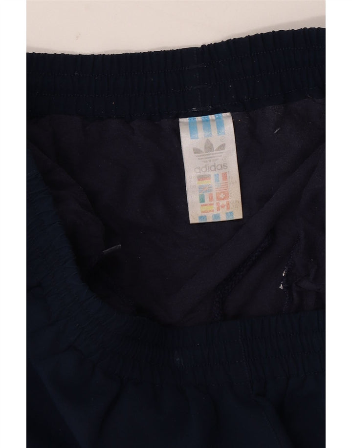 Pantaloni scurți sport pentru bărbați Adidas, mari, albastru, poliester