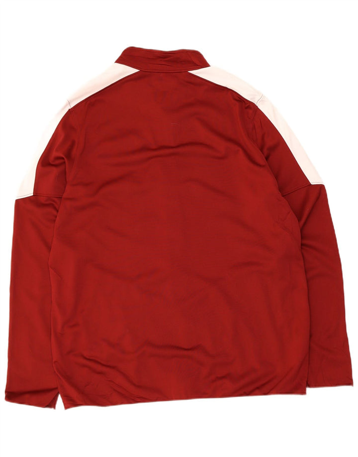 Jachetă de trening pentru bărbați Under Armour, mare, din poliester color-bloc, bordeaux