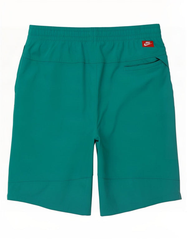 Pantaloni scurți sport Nike pentru bărbați, mari, turcoaz, poliester