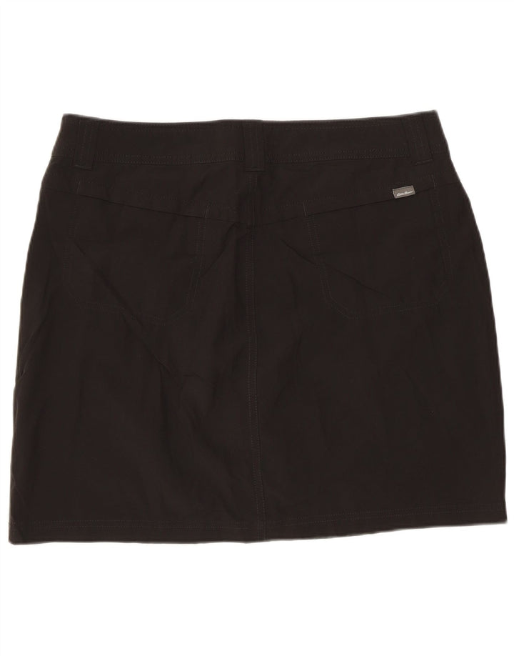 EDDIE BAUER Fusta mini pentru femei US 6 Medium W32 Poliester negru