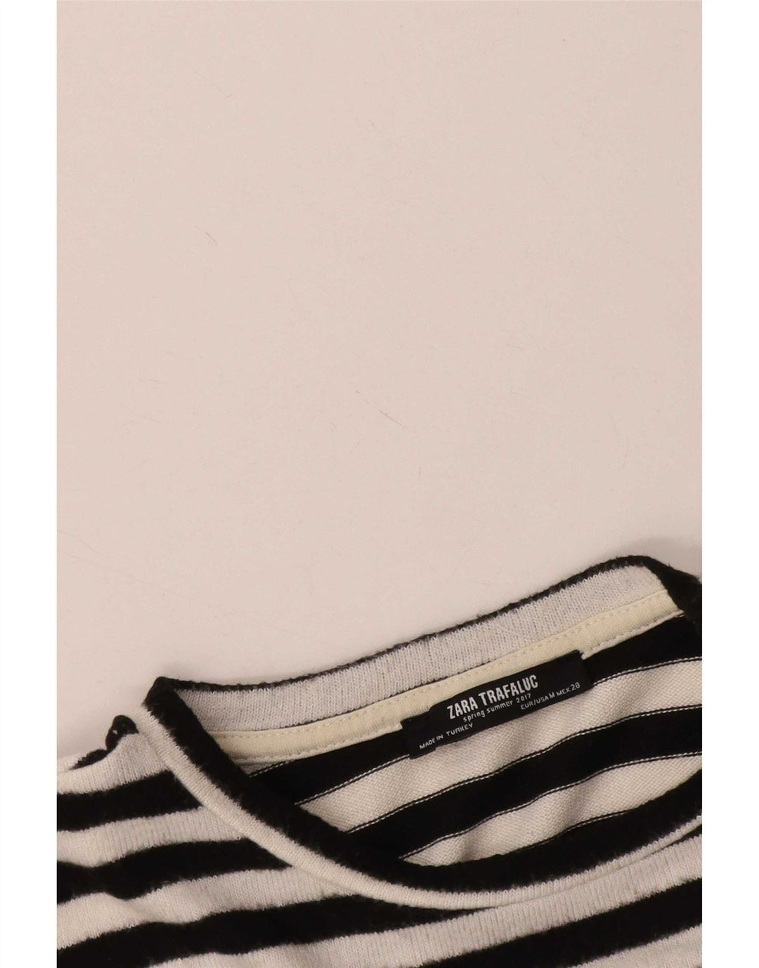 Tricou supradimensionat pentru femei Zara UK 14 Medium Black Dunge