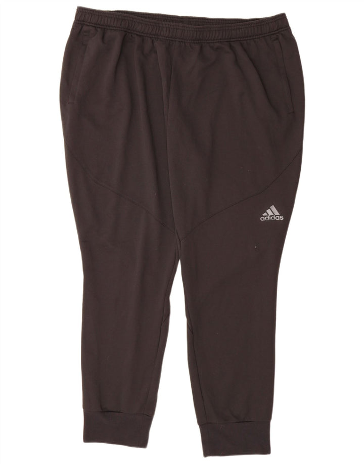 Pantaloni de trening pentru bărbați Adidas Pantaloni de jogging 3XL poliester negru