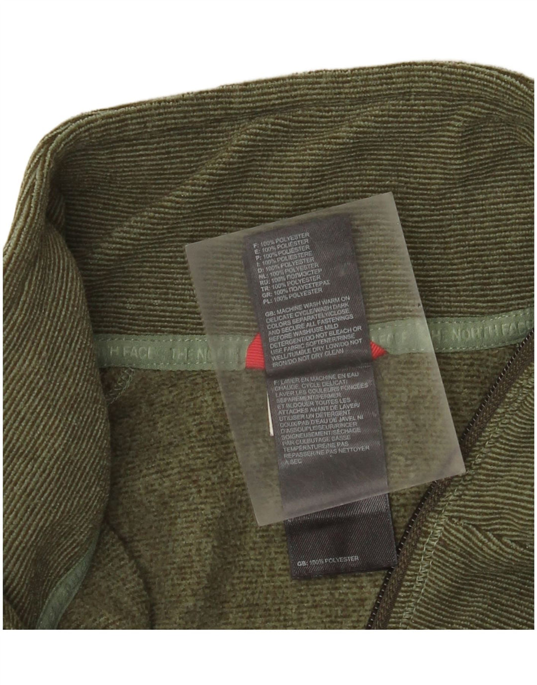 Jachetă polară pentru femei The North Face UK 18 XL Kaki Poliester