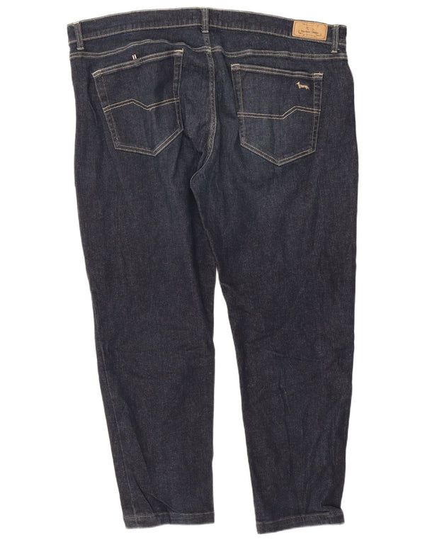 Blugi conici pentru bărbați Harmont & Blaine W44 L27 bleumarin
